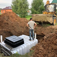 Установка погреба TINGARD