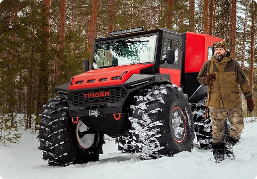 Производство вездеходов TINGER